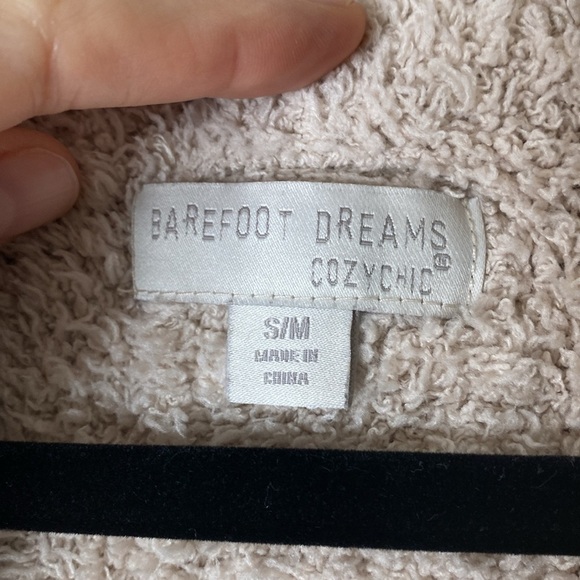 Barefoot Dreams cozychic shrug pink women’s S/M small medium EUC - Picture 2 of 6